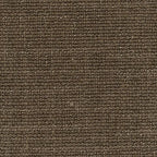 Coffee-brown woven upholstery fabric close-up with textured pattern