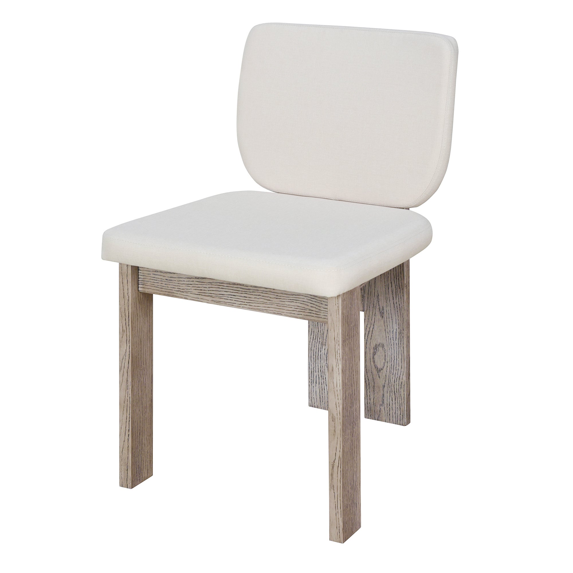 7-Pc Retro Dining Set w/ Chairs (Natural Wood)