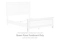 Fortman - Queen Panel Footboard - White
