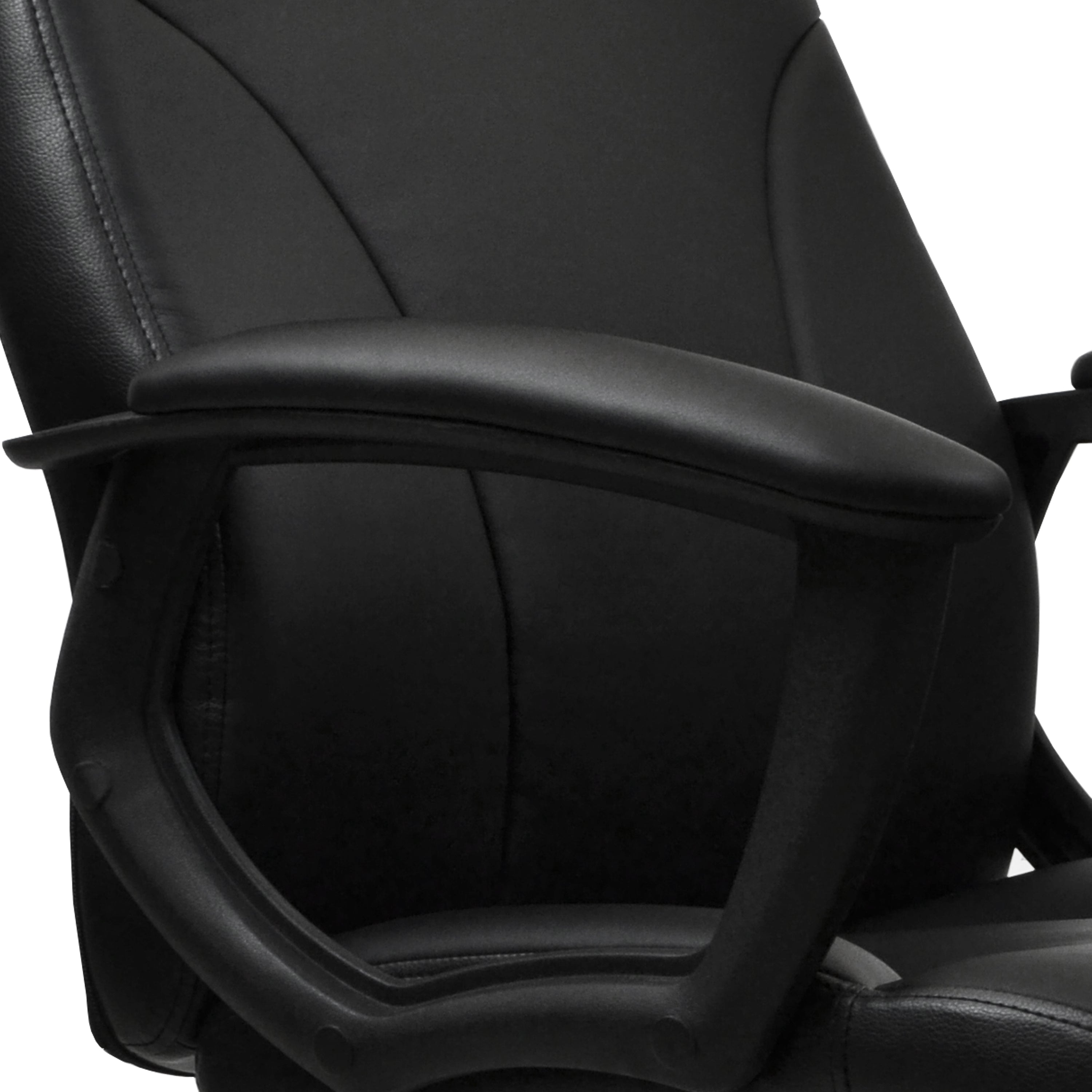 Medium Back Executive Office Chair- Black