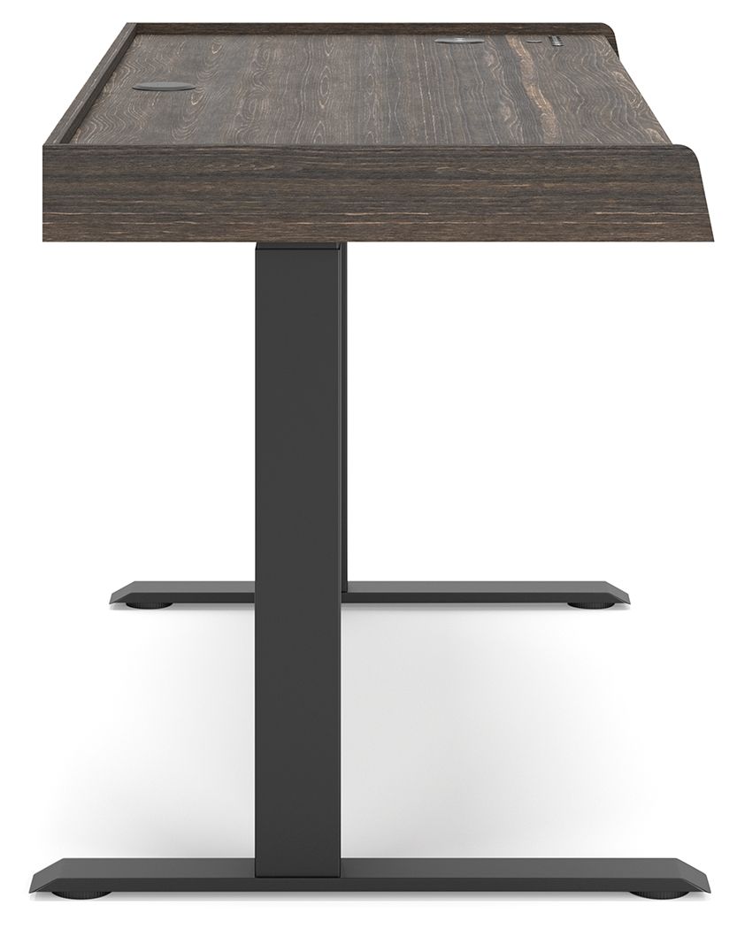 Zendex - Dark Brown - Adjustable Height Desk