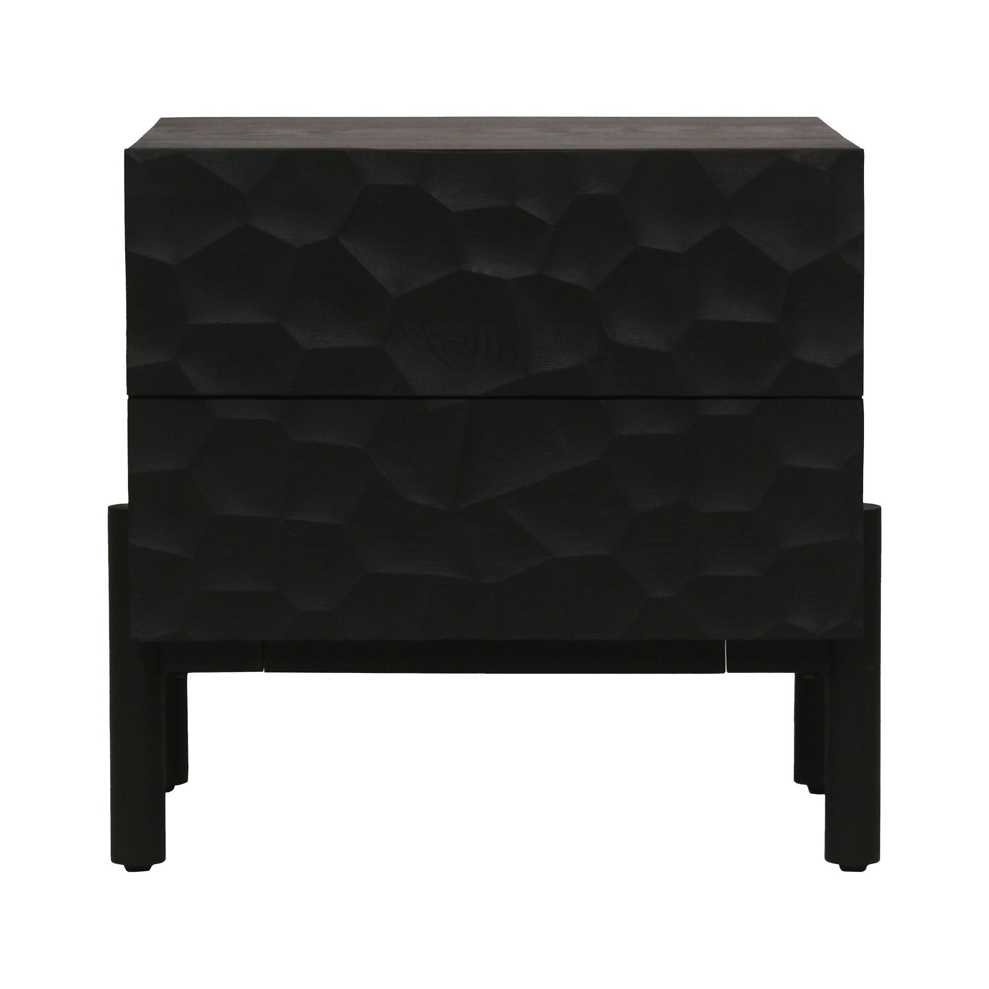 Misaki - Nightstand - Black