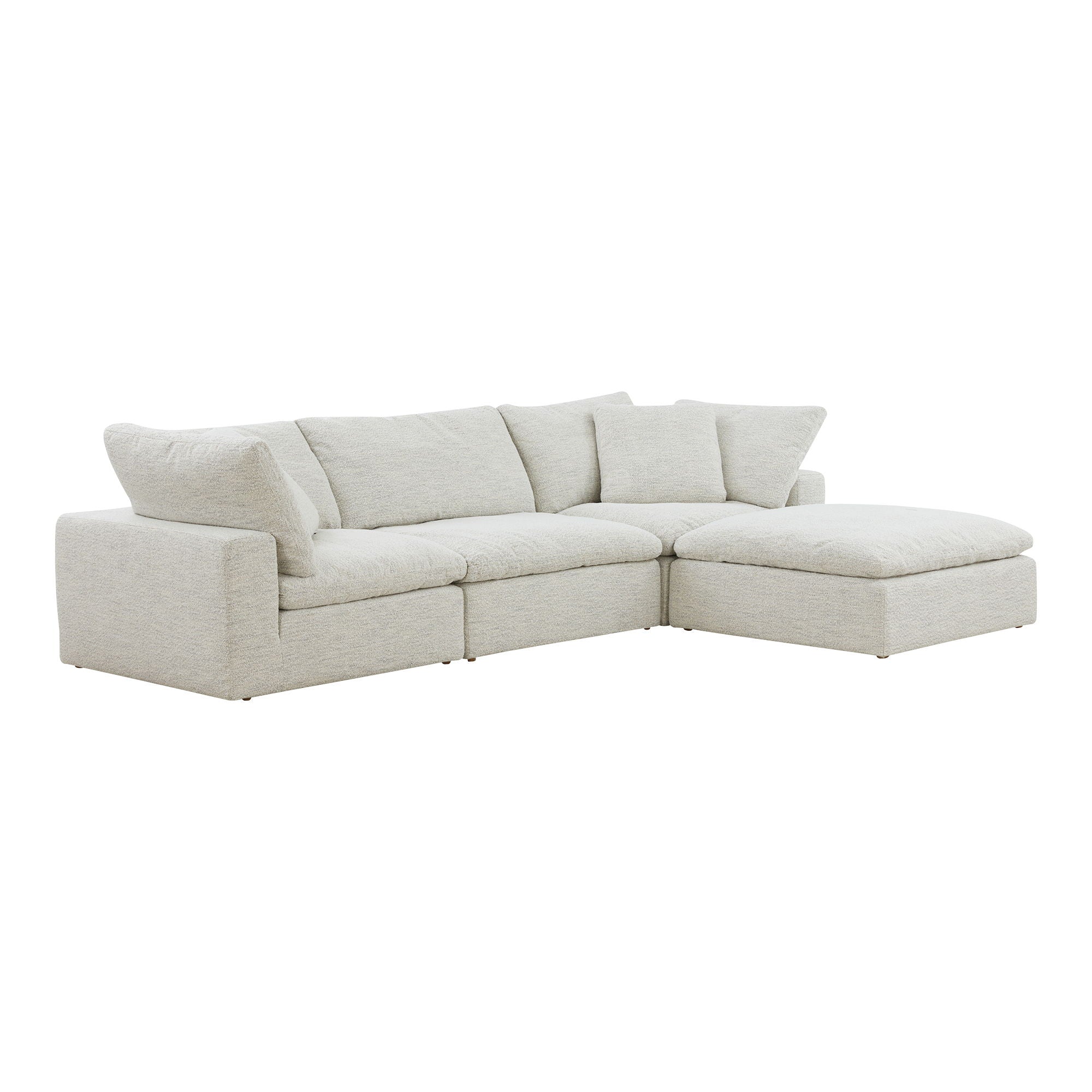 Coastside Sand Modular Sectional - Comfy, Stain-Resistant