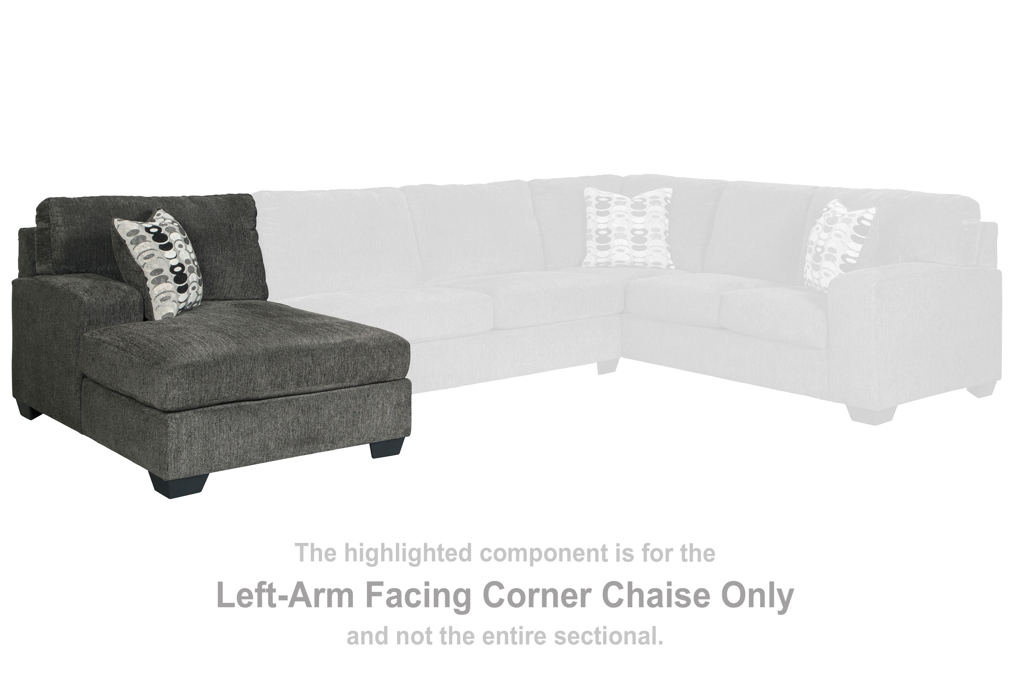 Ballinasloe - Smoke - LAF Corner Chaise