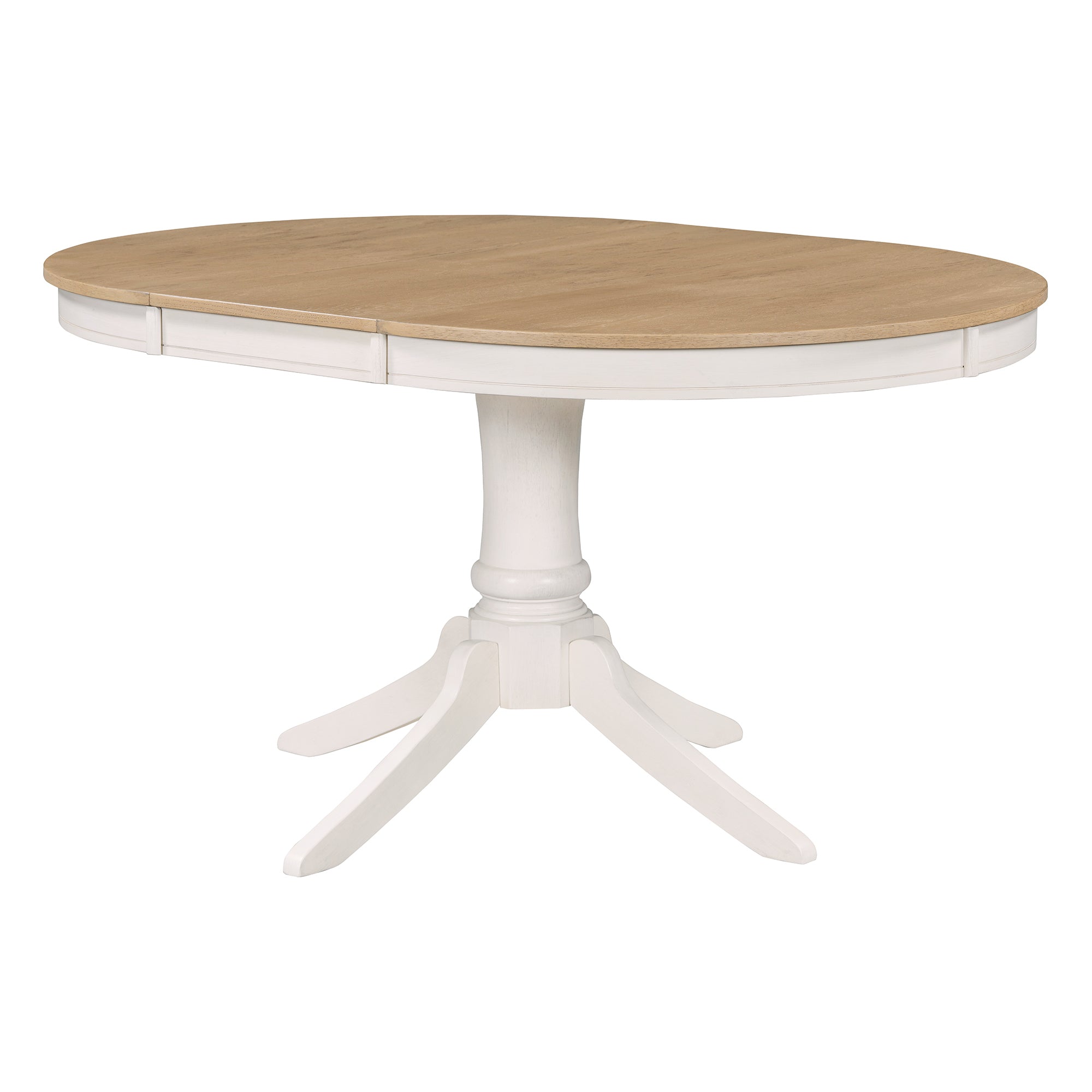 5-Pc Retro Dining Set - Off White