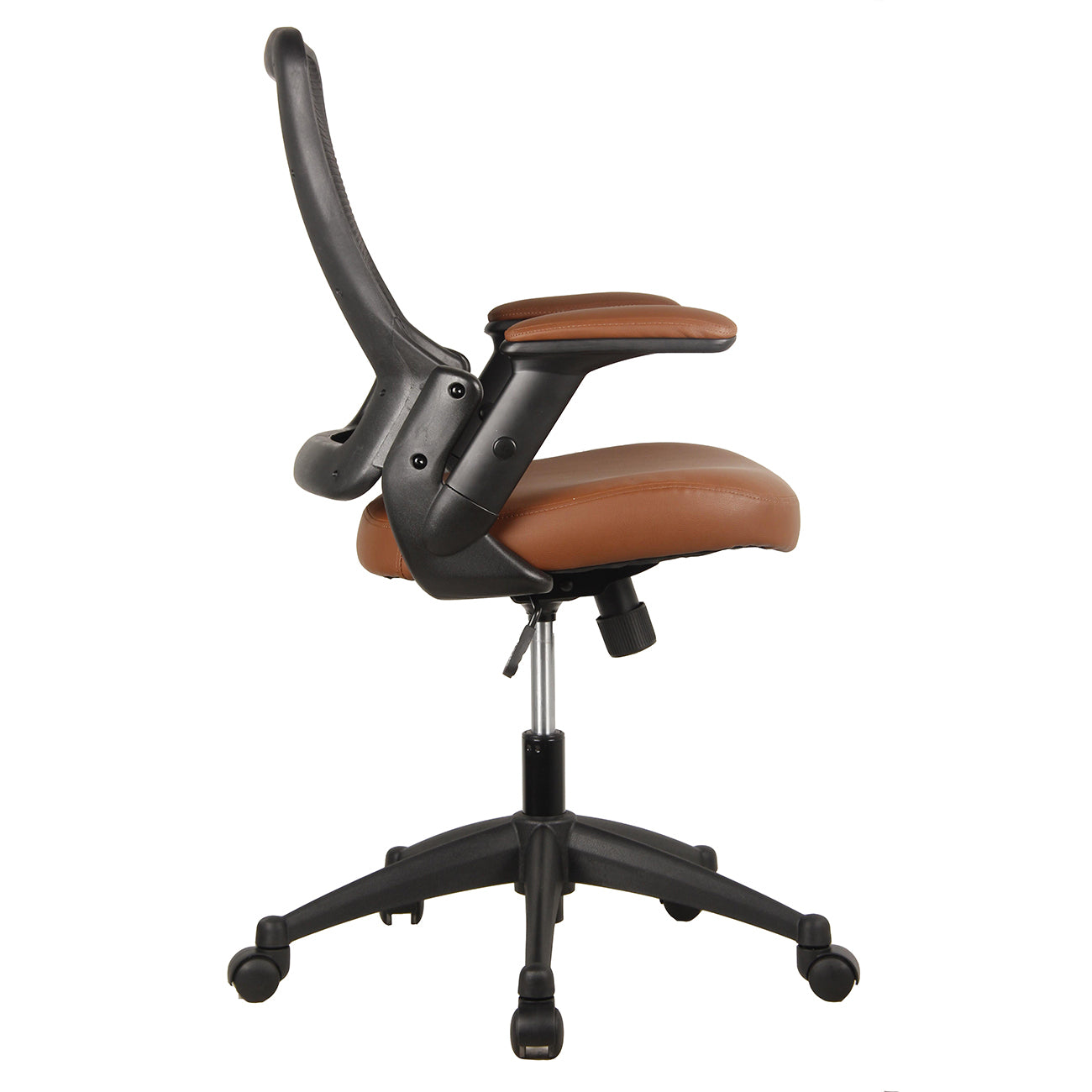 Mid-Back Mesh Task Chair - Brown