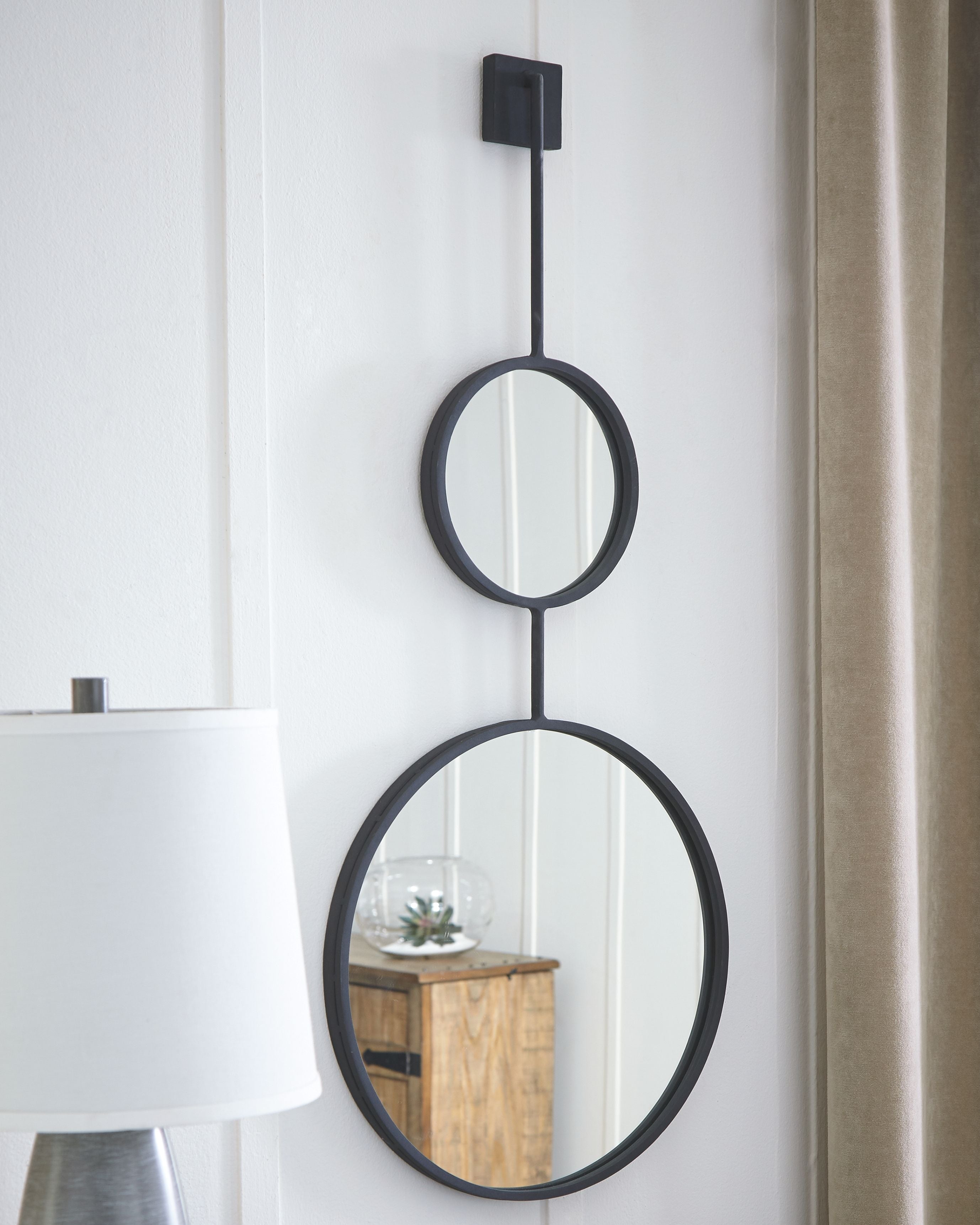 Brewer Black - Accent Mirror