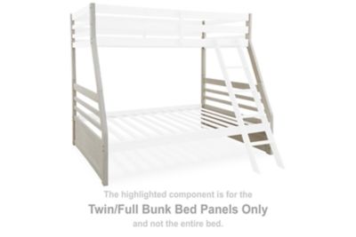 Robbinsdale - Antique White - Twin/Full Bunk Bed Panels