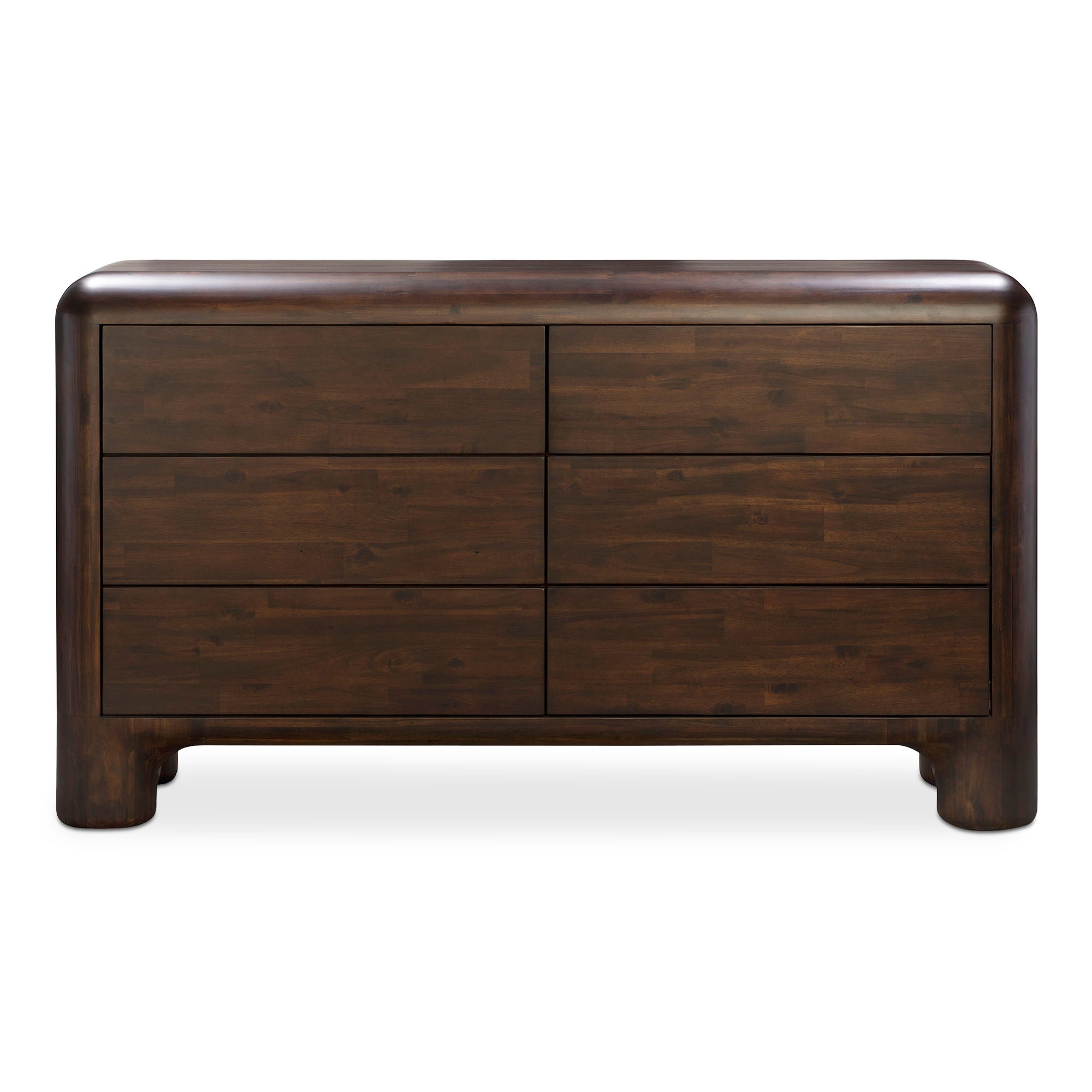 Rowan - 6 Drawer Dresser - Walnut