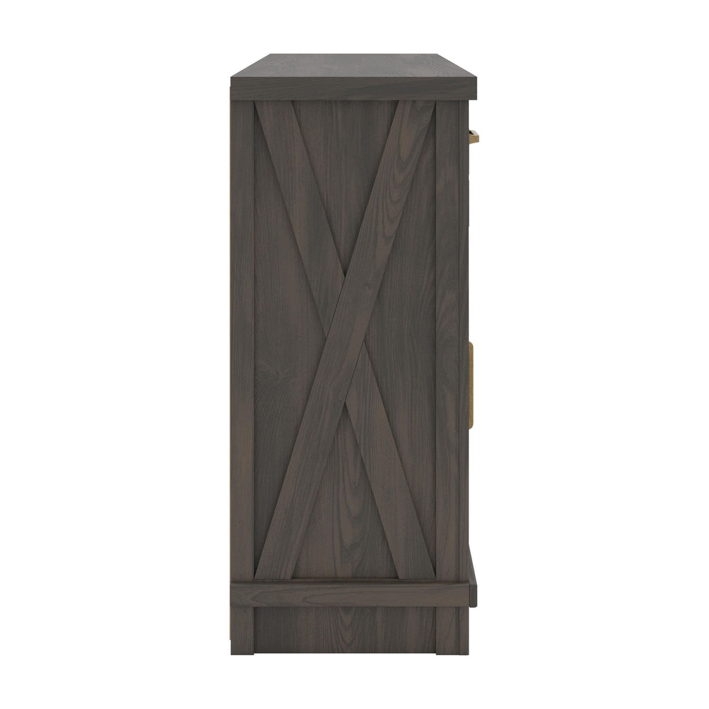 Brazen Valley - TV Stand With Fireplace Option