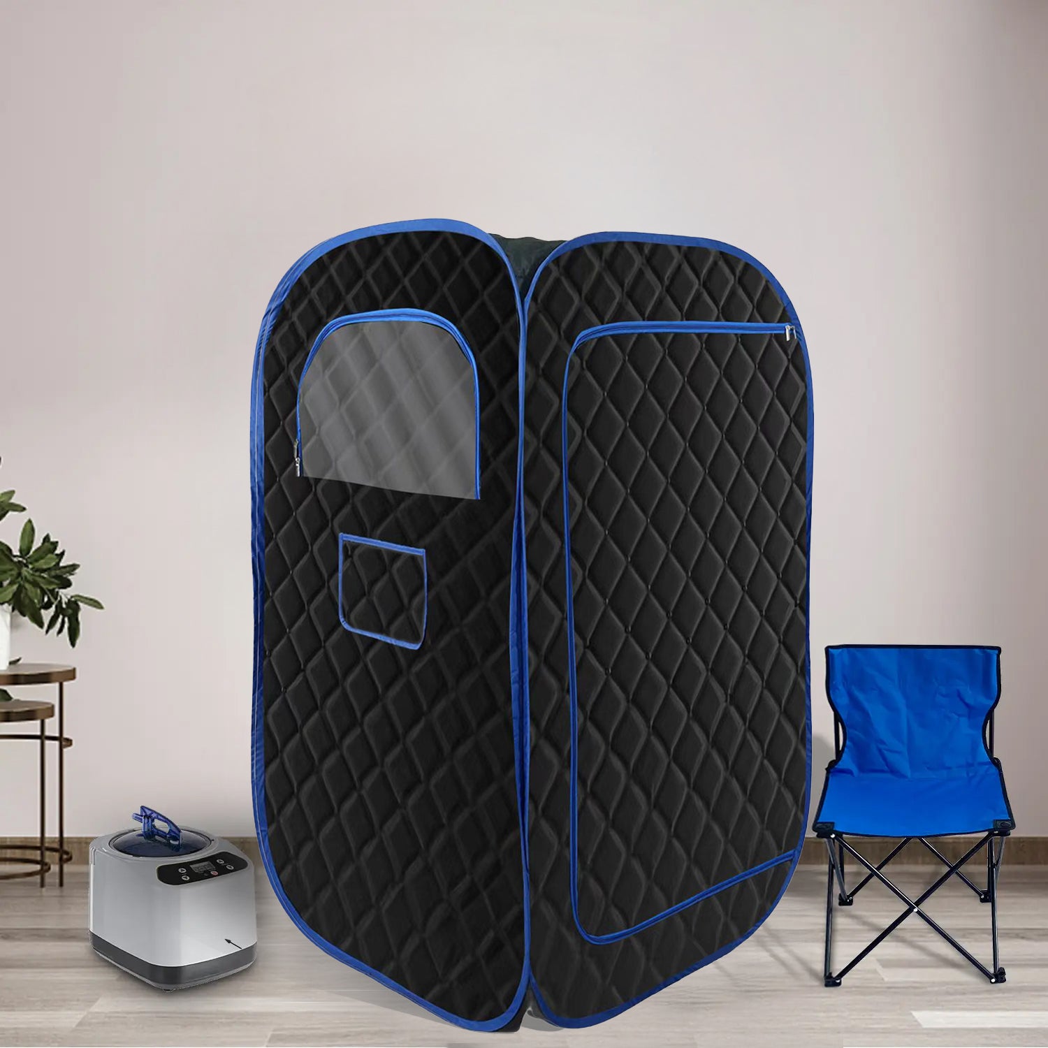 Portable Steam Sauna - Home Spa Detox (Black)