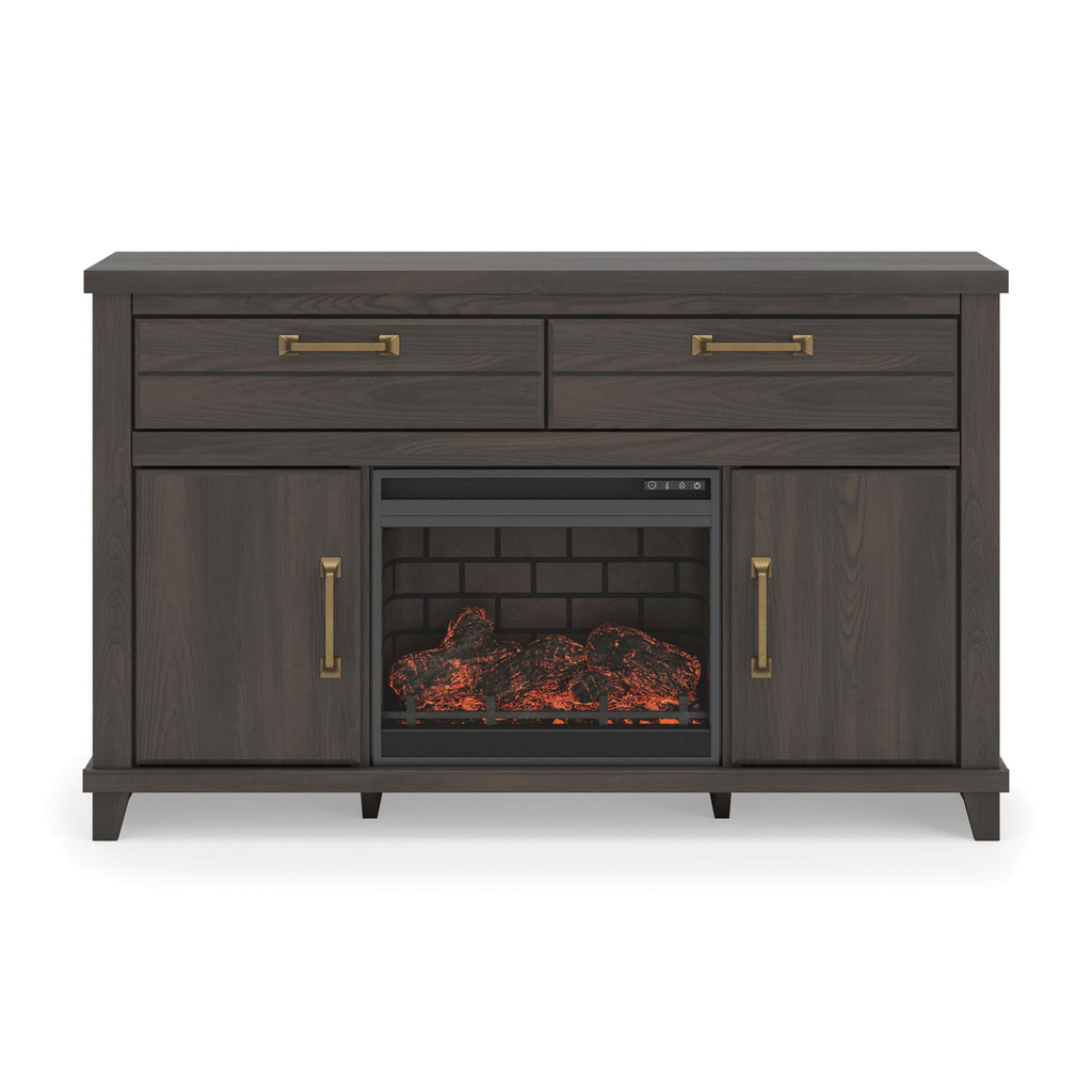 Brazen Valley - TV Stand With Fireplace Option