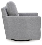 Freybourne Next-Gen Nuvella - Swivel Accent Chair - Pewter