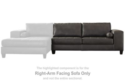 Nokomis - Charcoal - RAF Sofa