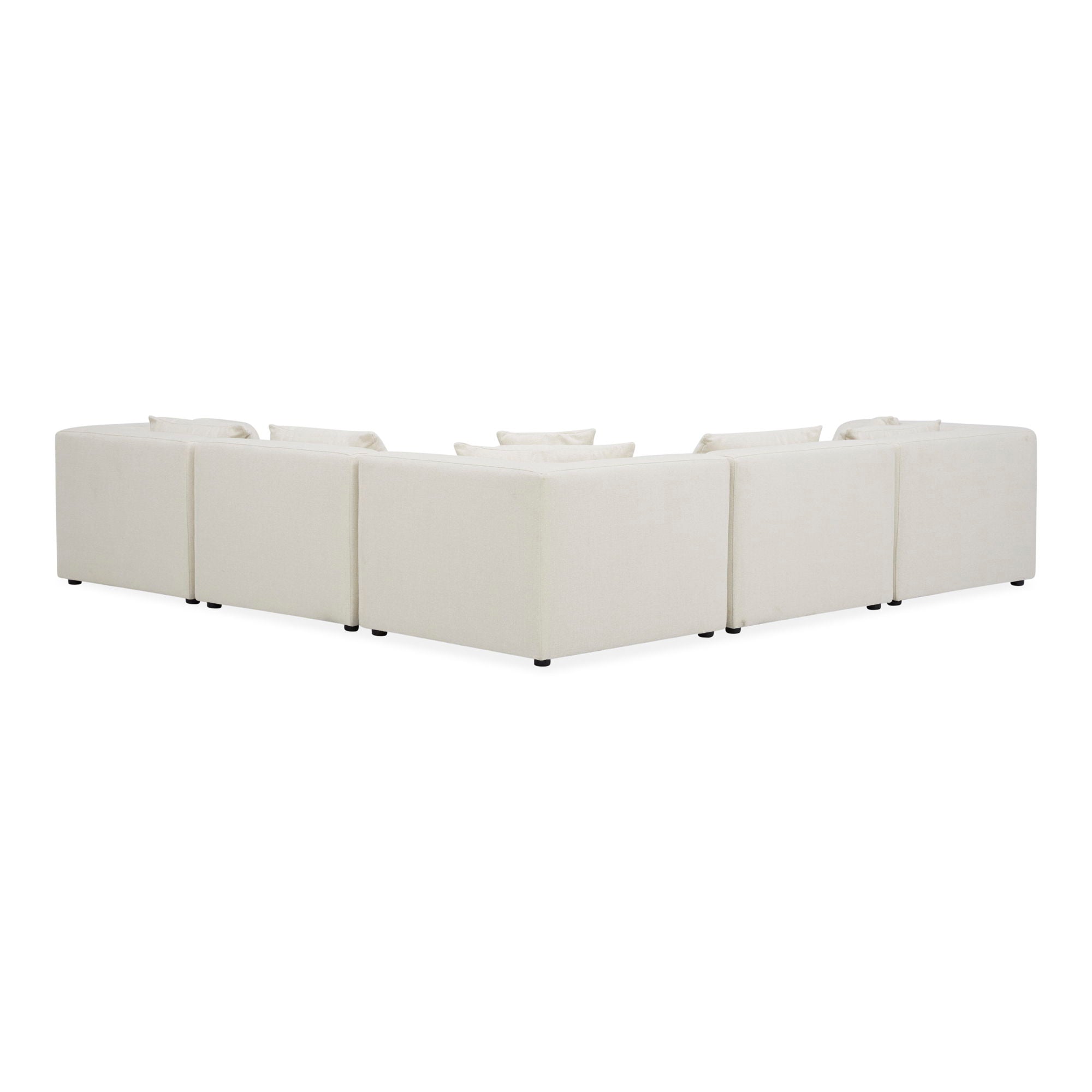 Lowtide - Classic L Modular Sectional - Warm White