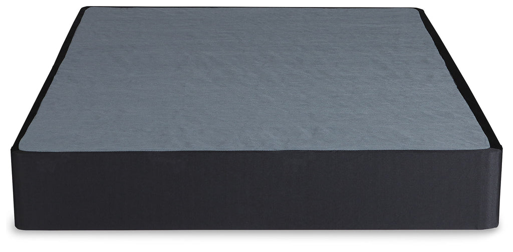 Black foundation base with dark gray top panel, rectangular profile