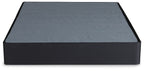 Black foundation base with dark gray top panel, rectangular profile