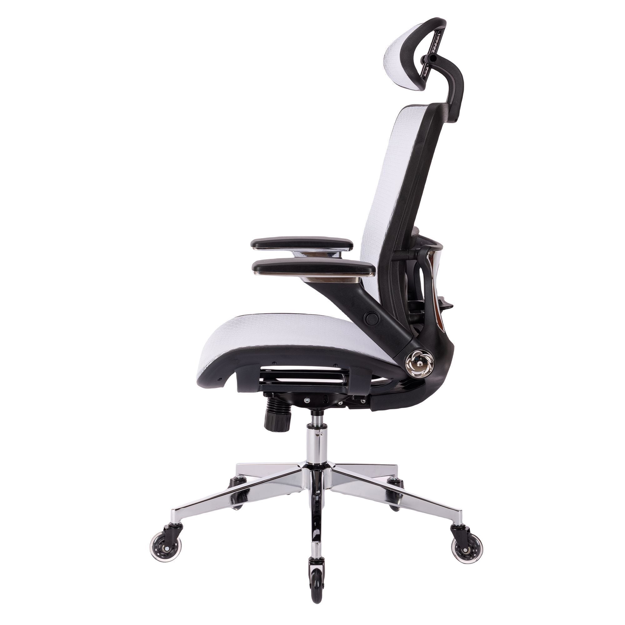 Ergonomic Mesh Office Chair w/ Headrest & Flip-Up Arms