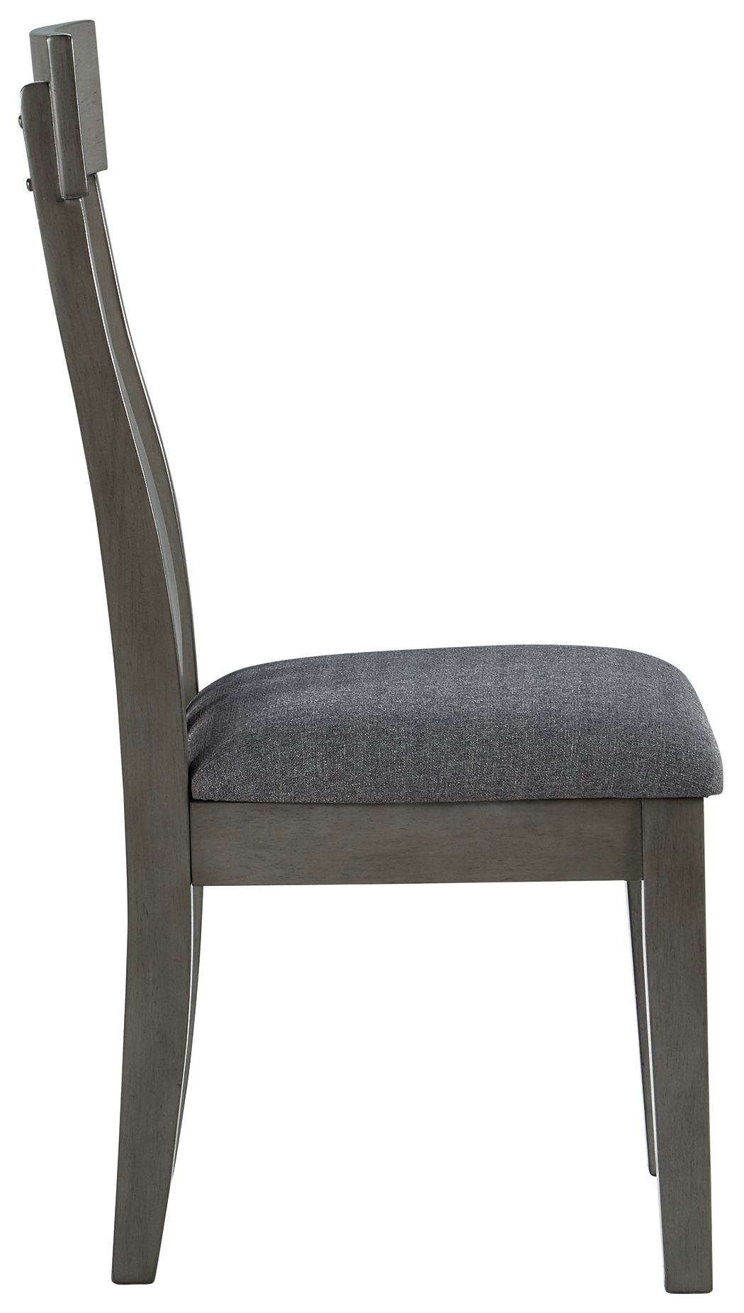 Hallanden Black & Gray Two-Tone Upholstered Dining Side Chair (Set of 2)