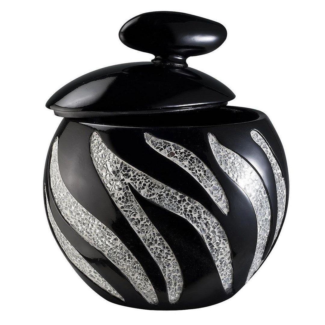 Zebra Print Jewelry Box - 11.5" Tall