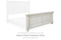 Robbinsdale - Queen Panel Footboard - Antique White