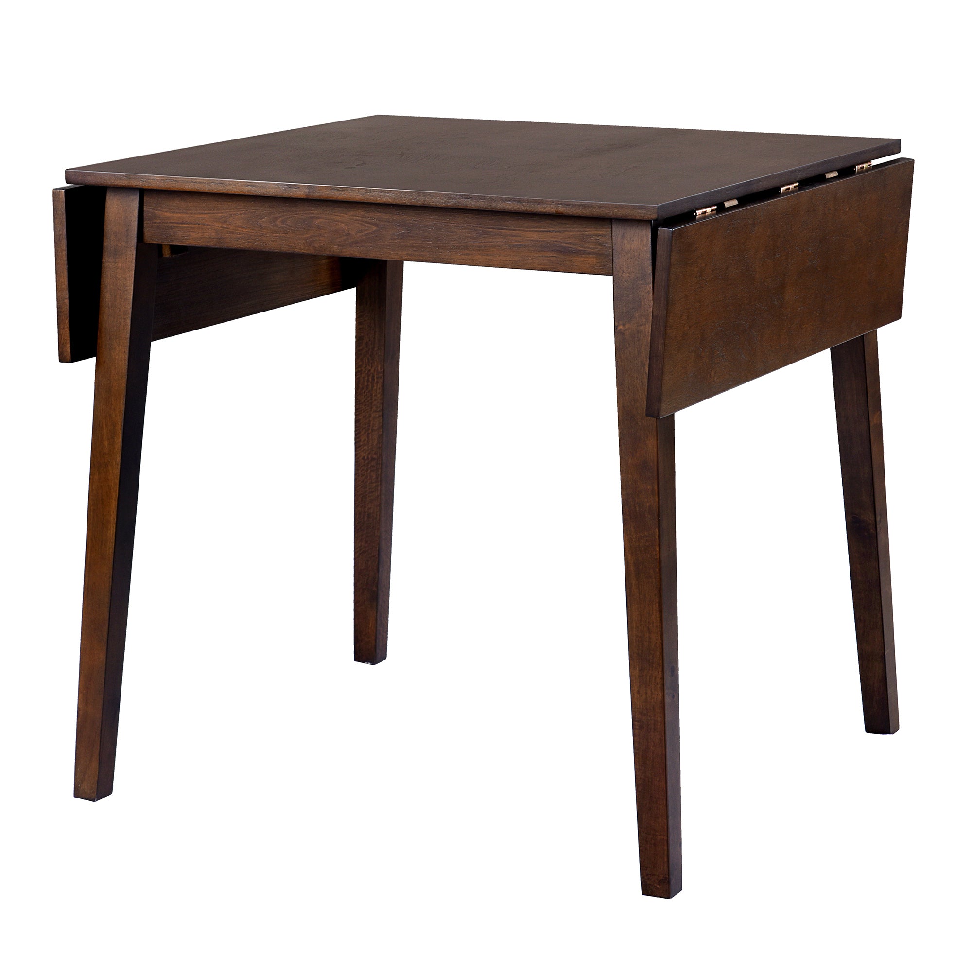 3 Piece Drop Leaf Kitchen Dining Set - Brown