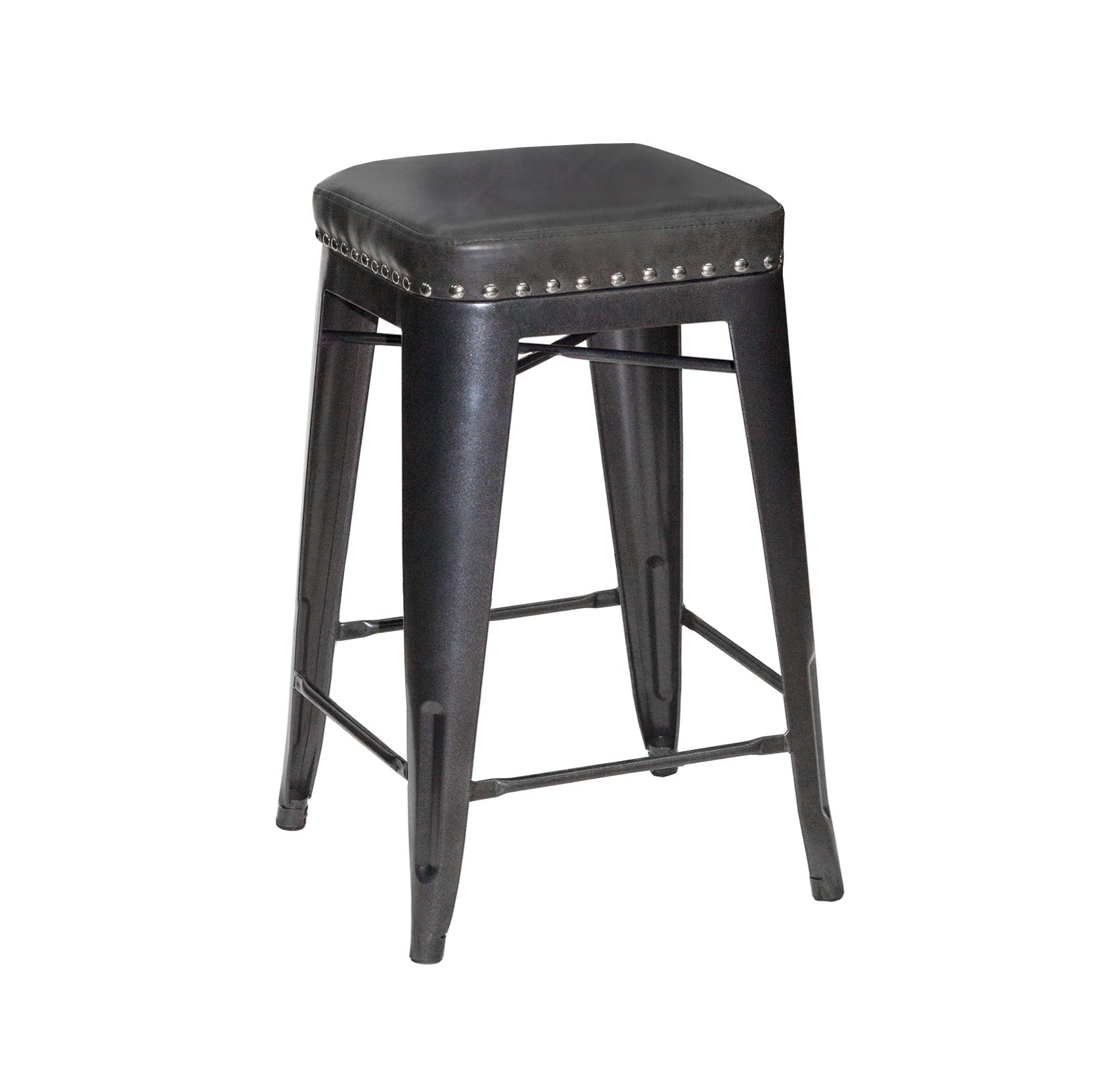 Hank Counter Stools (Set of 2) - Gray