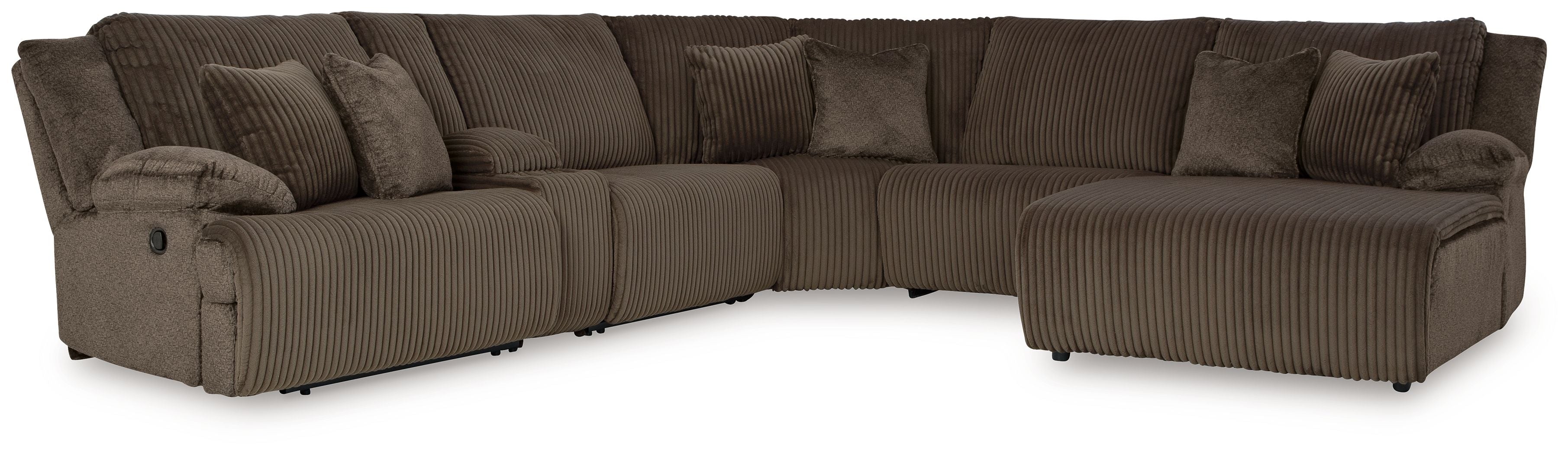 Top Tier - Reclining Sectional-Reclining Sectionals-American Furniture Outlet
