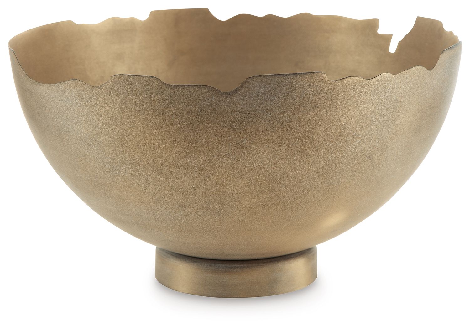 Maura Antique Gold Finish - Bowl