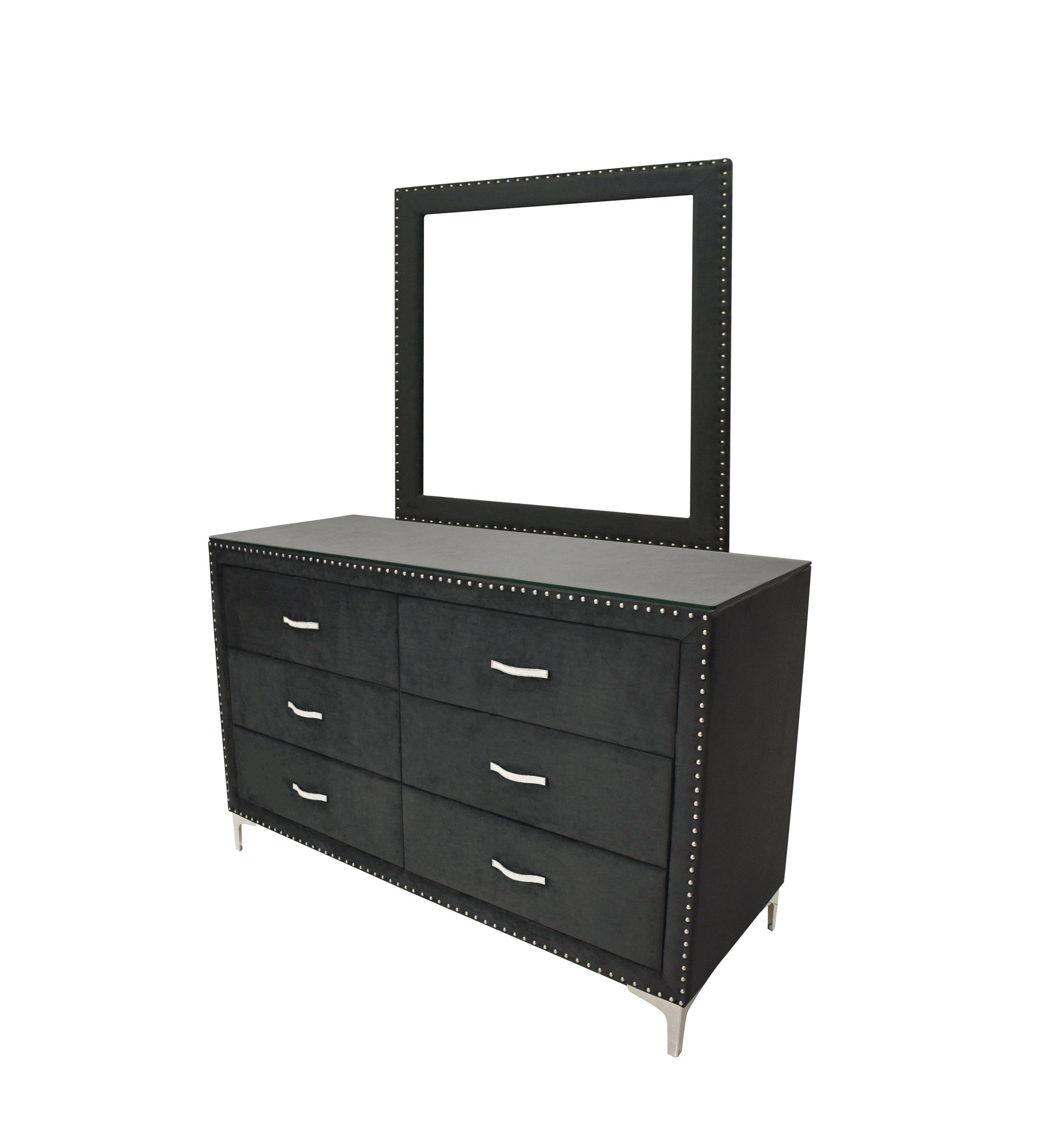 Lucinda Black Dresser - Stylish Storage Solution