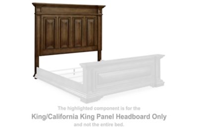 Frantanna - King/California King Panel Headboard - Brown