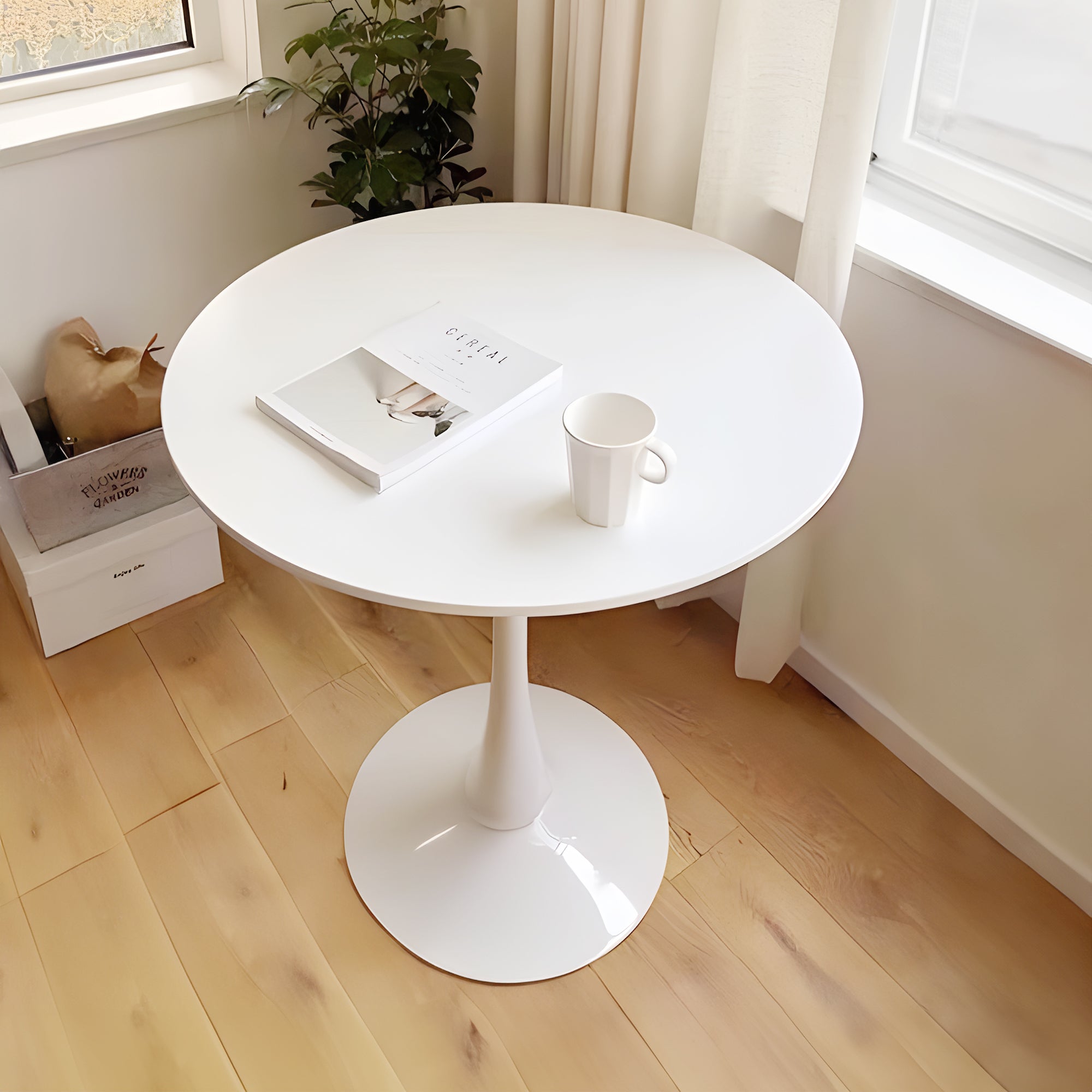 31.5" Round Dining Table Set for 4