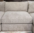 Nexora-Court - Armless Chair - Burlap
