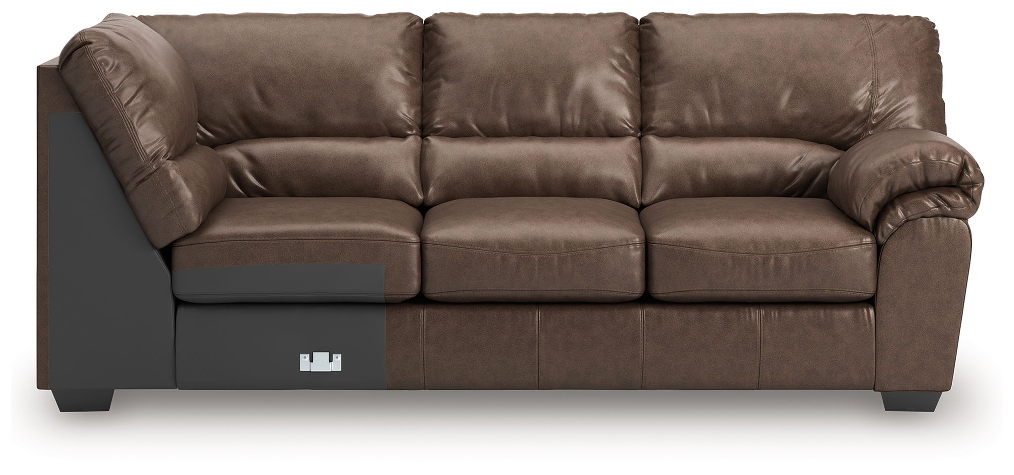 WillowBend - Umber - RAF Sofa With Corner Wedge