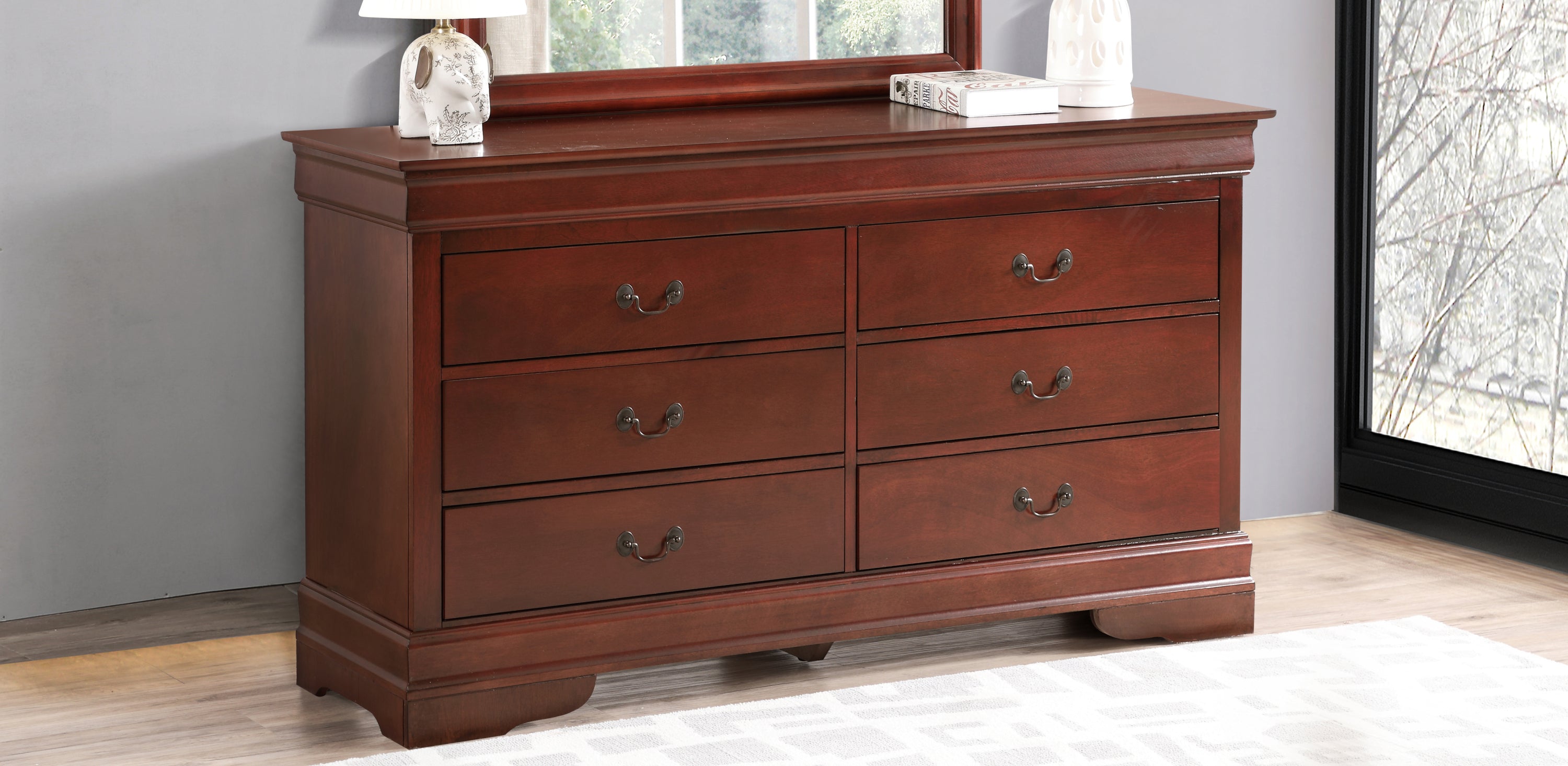 Louis Phillipe Cherry Dresser G3100-D