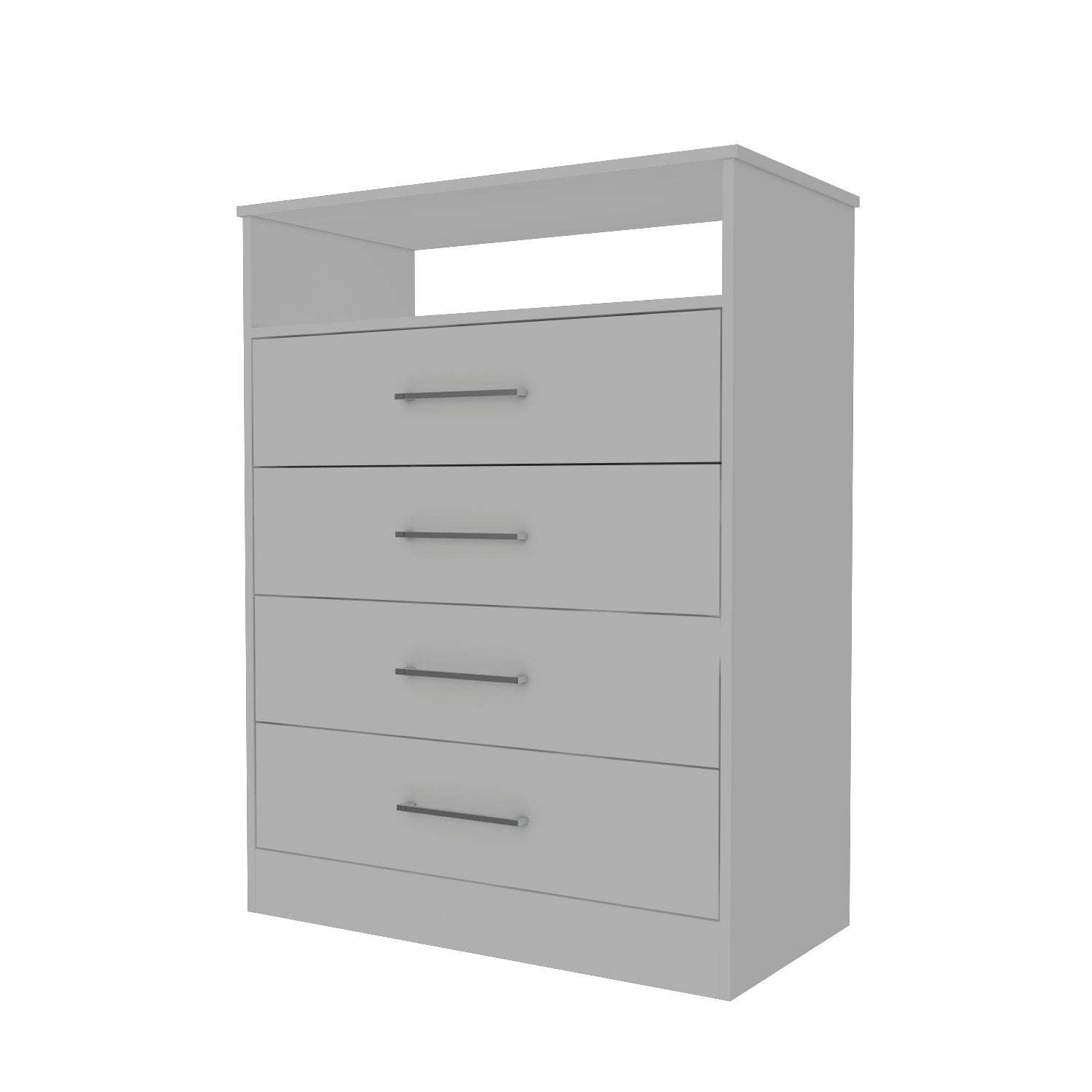 Omaha 2-Piece Armoire & Dresser Set, White