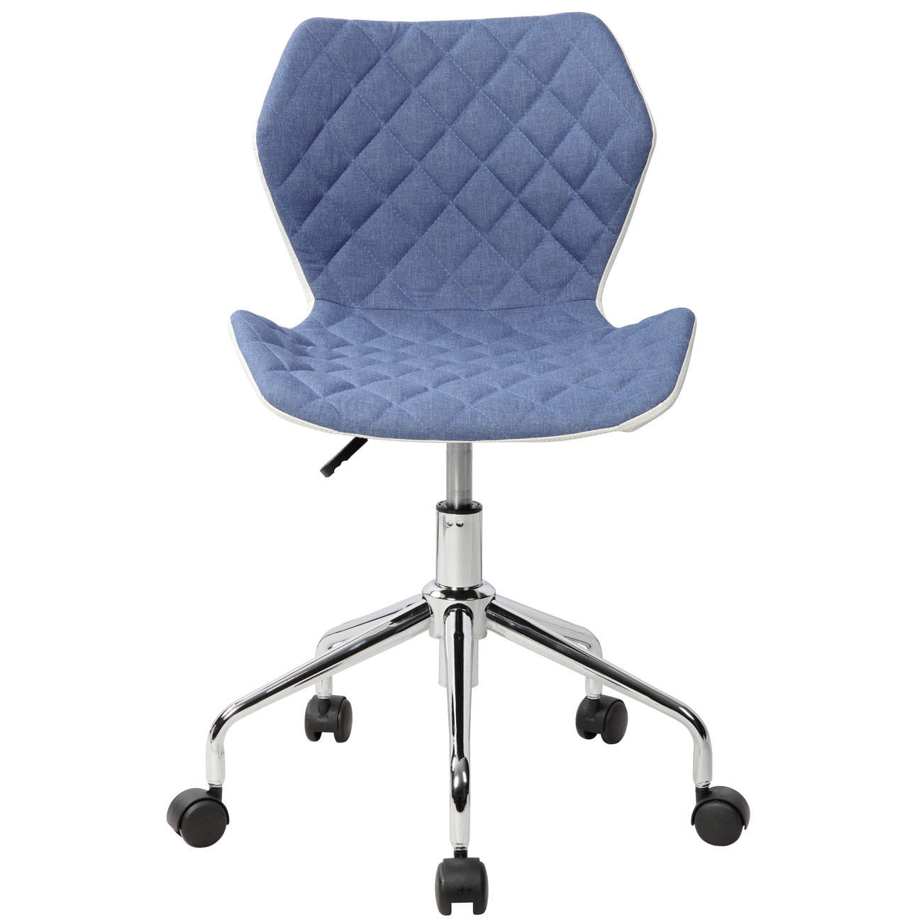 Modern Height Adjustable Office Chair- Blue