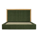 Nina - King Bed - Forest Green