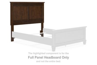 Danabrin - Brown - Full Panel Headboard