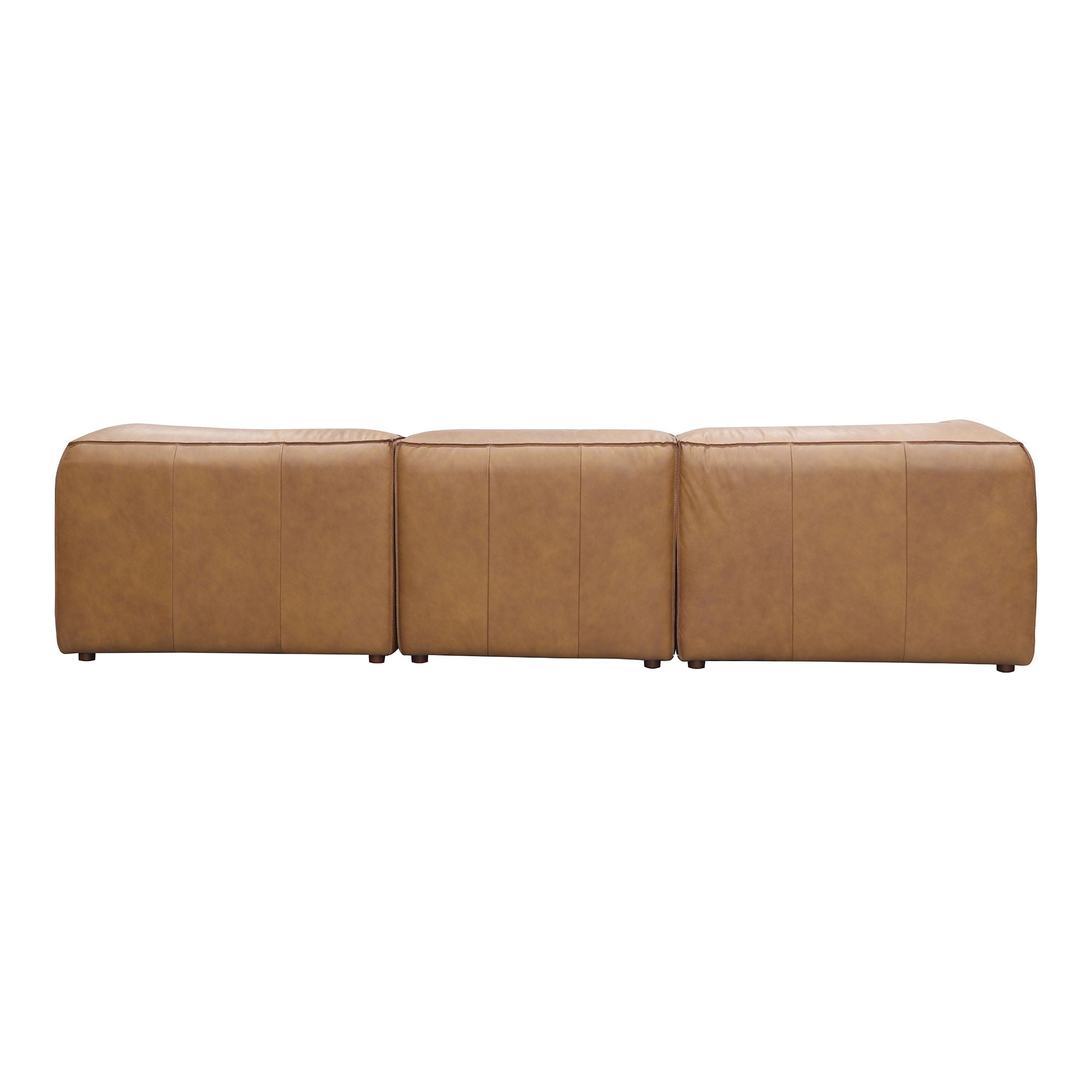 Form Tan Leather Modular Sectional - Lounge in Luxury