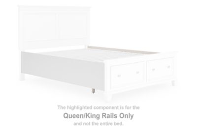 Fortman - White - Queen/King Rails
