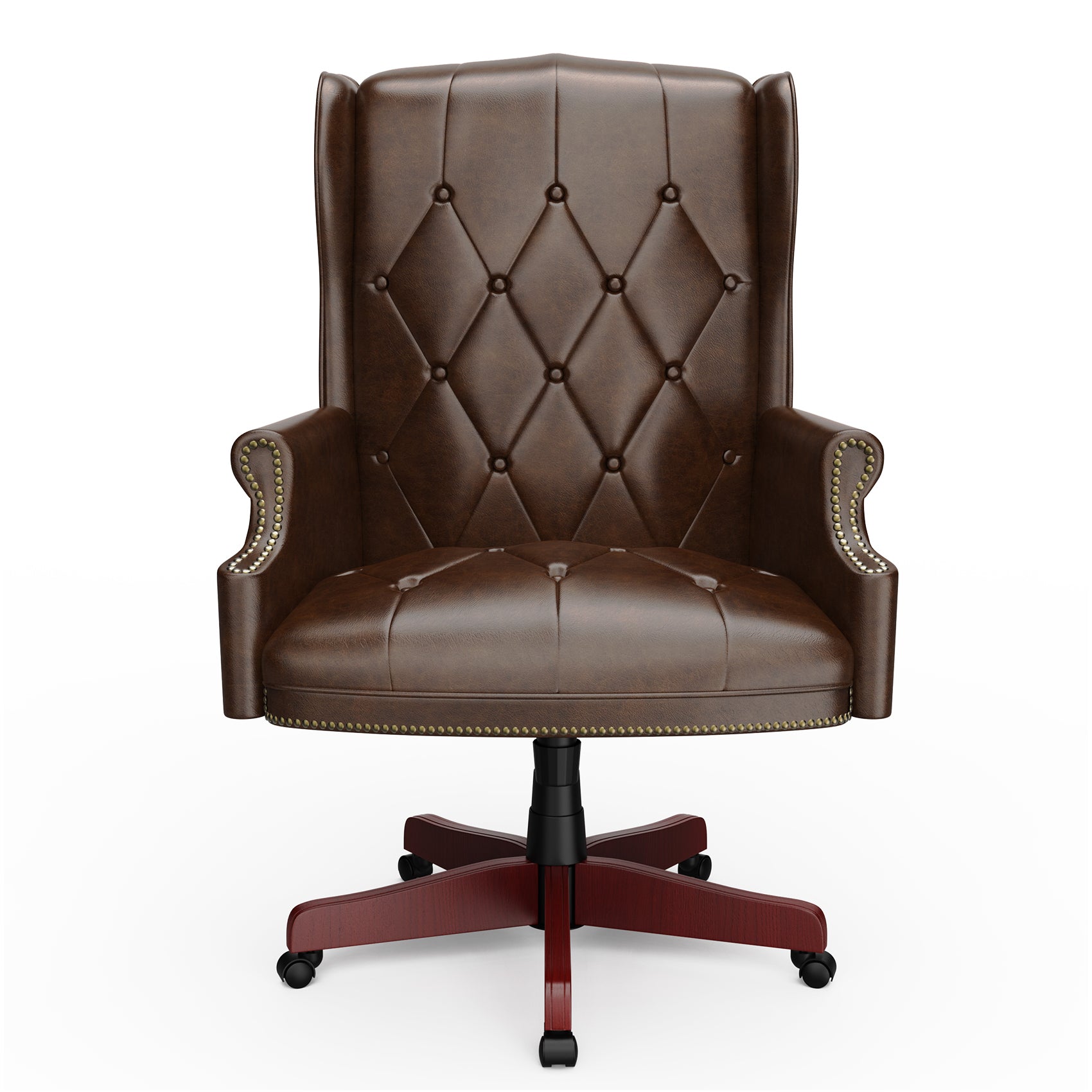 Ergonomic Executive Office Brown Chair - Luxurious Design