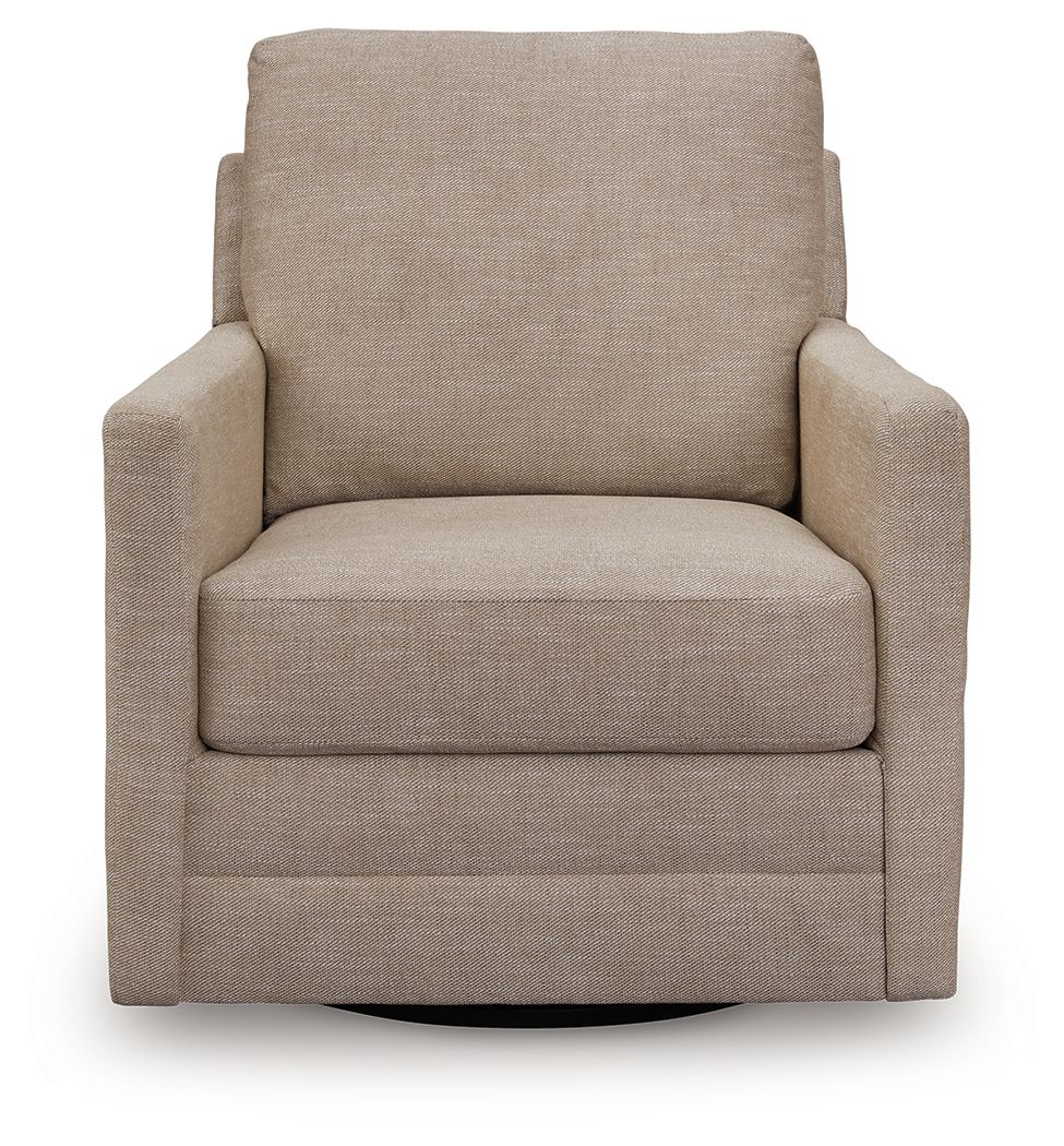 Freybourne Next-Gen Nuvella - Twill - Swivel Accent Chair