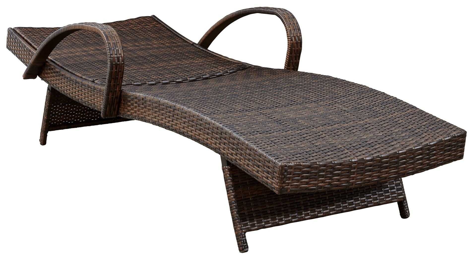 Kantana - Chaise Lounge (Set of 2) - Brown