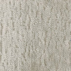 Beige upholstery fabric swatch with textured woven pattern