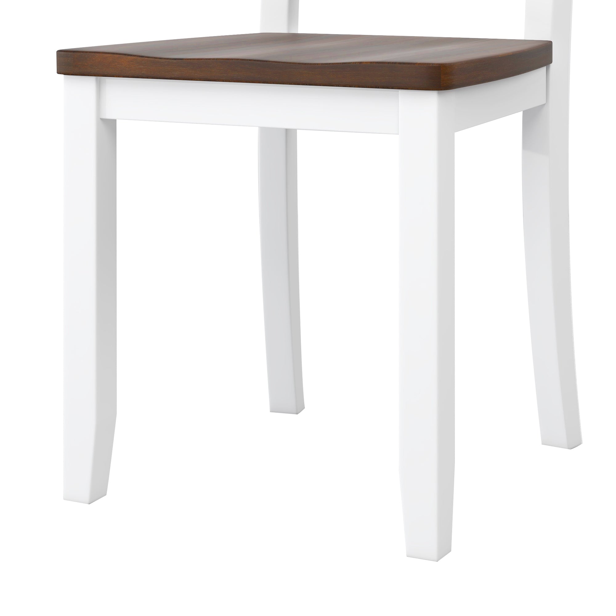 Farmhouse Dining Set, 6-Piece Rustic Kitchen Table w/Bench