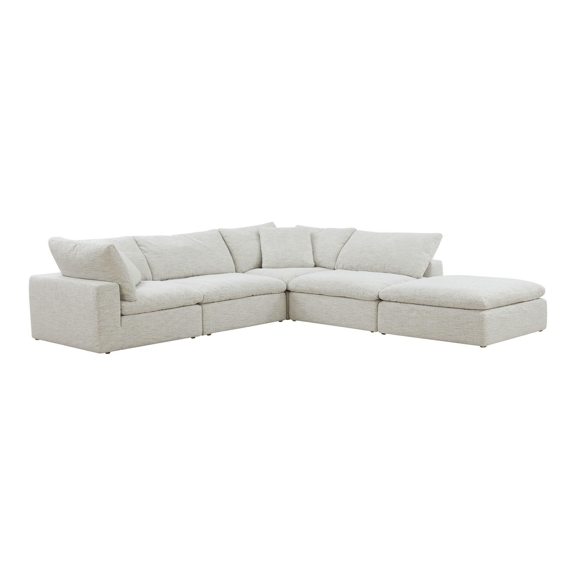 Clay Dream Modular Sectional - Coastside Sand, Stain-Resistant