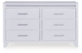 Jarlee - White - Dresser