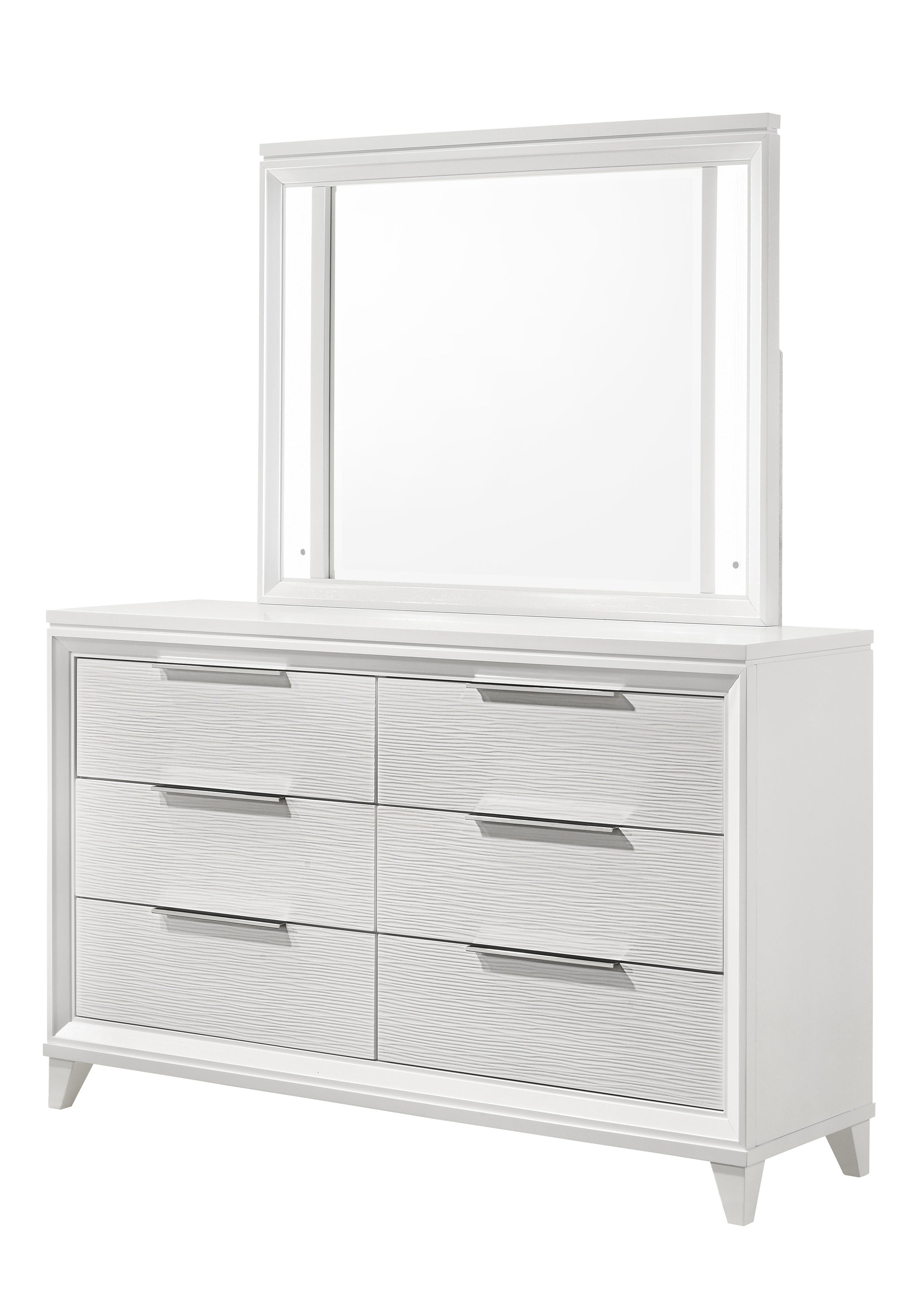 Cressida White Dresser - Elegant Bedroom Storage