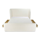 Sophia - King Bed - Cream